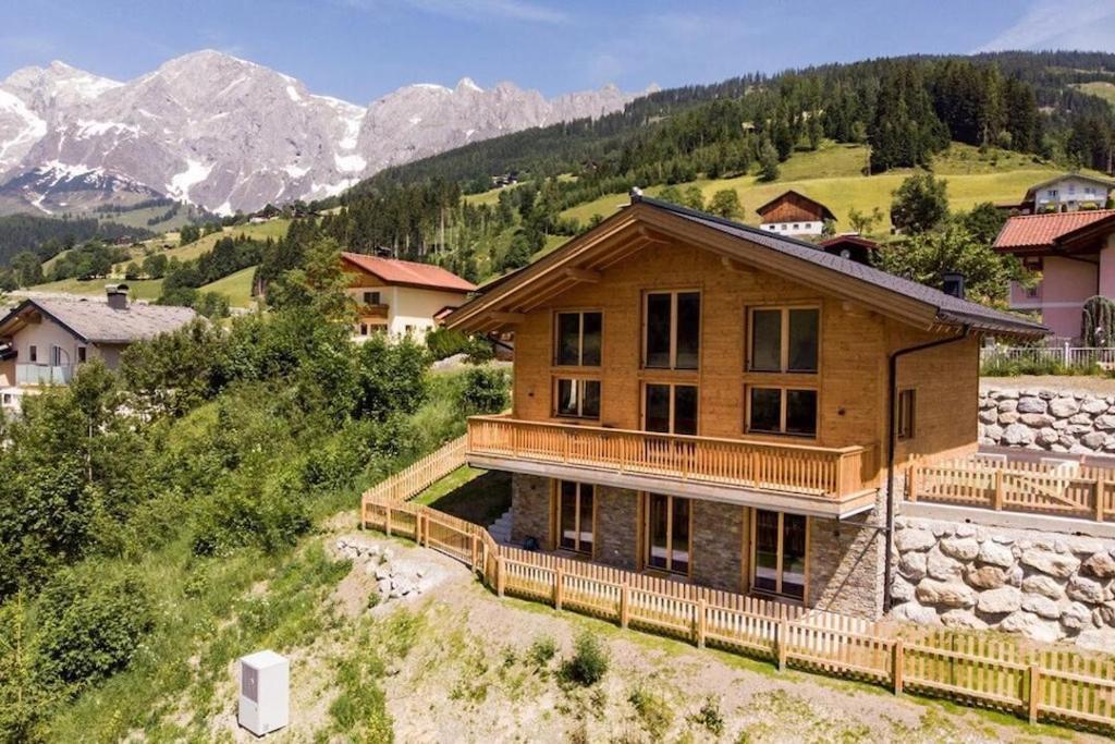 Chalet Ausblicklodge Мюльбах Экстерьер фото