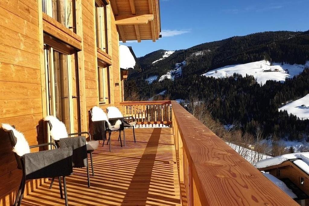 Chalet Ausblicklodge Мюльбах Экстерьер фото