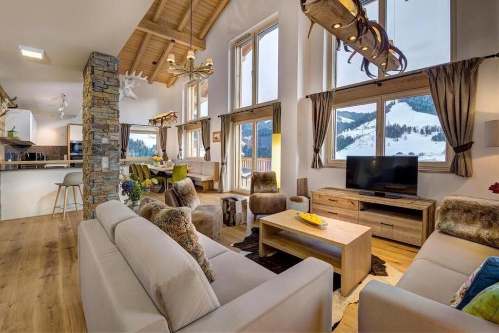 Chalet Ausblicklodge Мюльбах Экстерьер фото