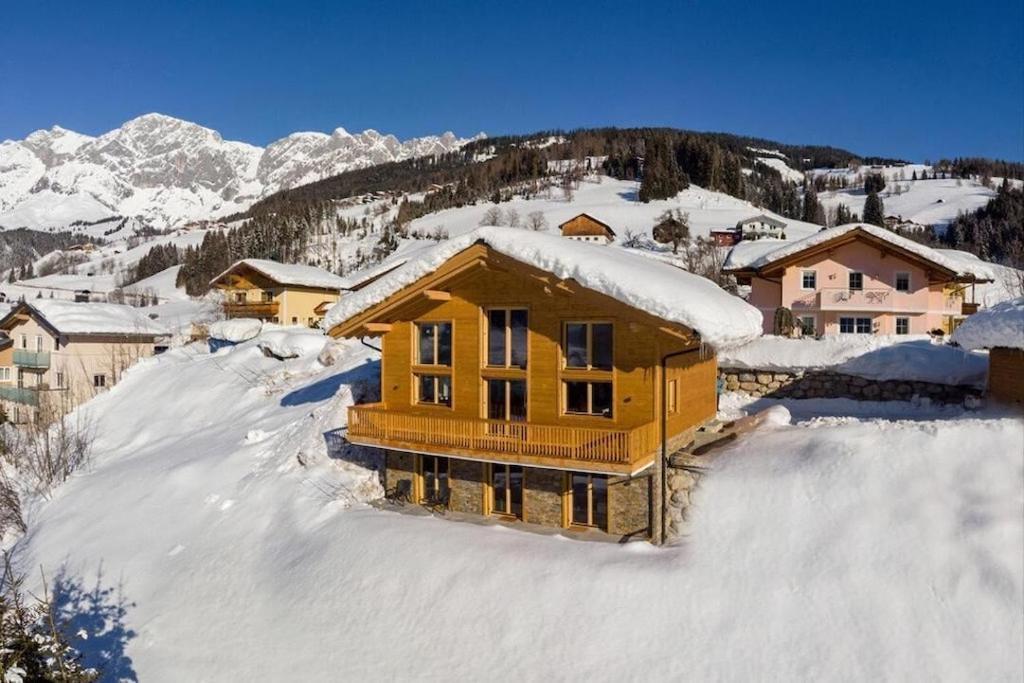 Chalet Ausblicklodge Мюльбах Экстерьер фото